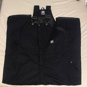 Berne Men’s Black Insulated Bib Overalls